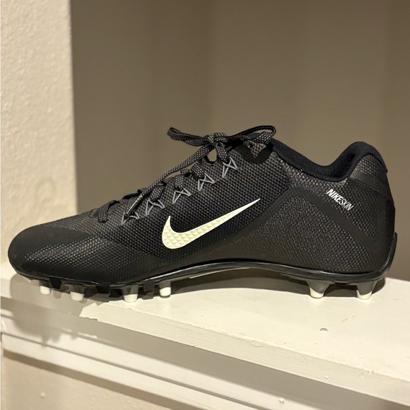 Men's Nike Alpha Pro 2 TD 'Black' Football Cleats Low Cut 719930 010 Size 14 - Picture 3 of 10